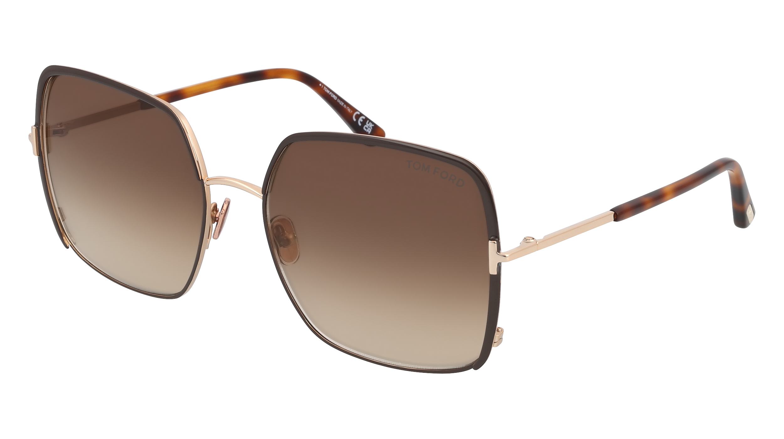Tom Ford Ft1006 32Y Raphaela Gold Sunglasses
